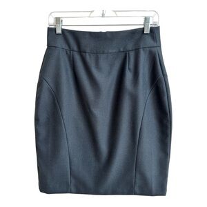 Banana Republic Gray Knee Length Pencil Skirt Womens Size 8 Career Classic